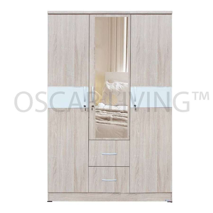 LEMARI PAKAIAN - WARDROBE Lemari Pakaian Lunar LPT328 LUNAR OSCARLIVING