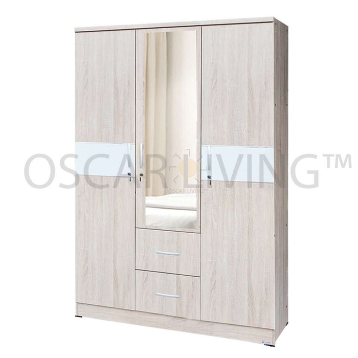 LEMARI PAKAIAN - WARDROBE Lemari Pakaian Lunar LPT328 LUNAR OSCARLIVING