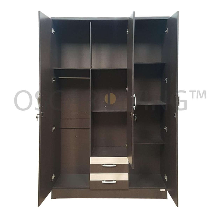 LEMARI PAKAIAN - WARDROBE Lemari Pakaian Lunar LPT329 LUNAR OSCARLIVING