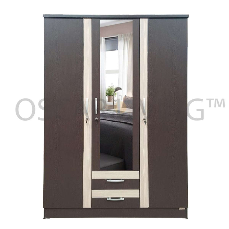 LEMARI PAKAIAN - WARDROBE Lemari Pakaian Lunar LPT329 LUNAR OSCARLIVING