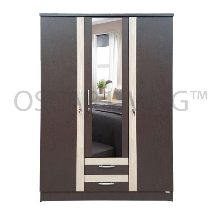 LEMARI PAKAIAN - WARDROBE Lemari Pakaian Lunar LPT329 LUNAR OSCARLIVING