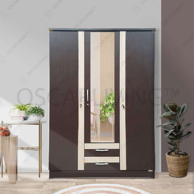 LEMARI PAKAIAN - WARDROBE Lemari Pakaian Lunar LPT329 LUNAR OSCARLIVING