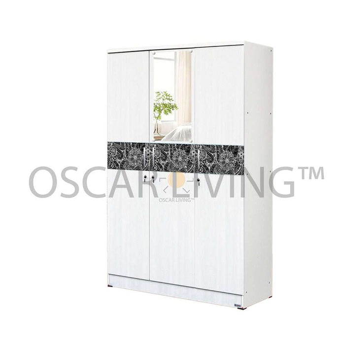 LEMARI PAKAIAN - WARDROBE Lemari Pakaian Lunar LPT337 LUNAR OSCARLIVING