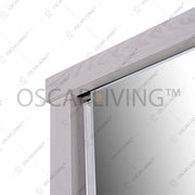 LEMARI PAKAIAN - WARDROBE Lemari Pakaian OLIV 2 PT Sliding HPL Doff | Jumbo Sliding OLIV OSCARLIVING