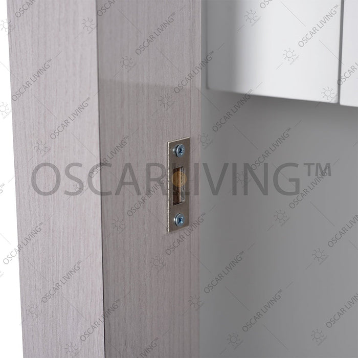 LEMARI PAKAIAN - WARDROBE Lemari Pakaian OLIV 2 PT Sliding HPL Doff | Jumbo Sliding OLIV OSCARLIVING