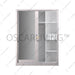 LEMARI PAKAIAN - WARDROBE Lemari Pakaian OLIV ITO LP 3 PT Sliding OLIV OSCARLIVING