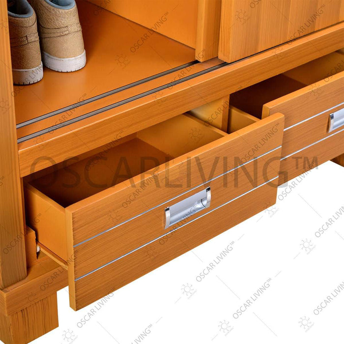 LEMARI PAKAIAN - WARDROBE Lemari Pakaian OLIV Lamona ITO LP 2 PT Sliding OLIV OSCARLIVING