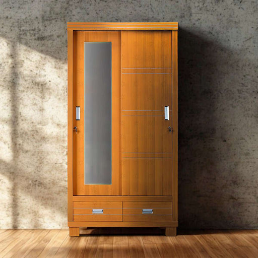 LEMARI PAKAIAN - WARDROBE Lemari Pakaian OLIV Lamona ITO LP 2 PT Sliding OLIV OSCARLIVING