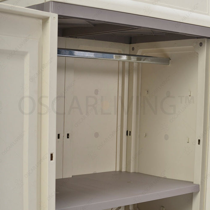 LEMARI PLASTIK - PLASTIC WARDROBE Lemari Pakaian Olymplast OLB A1 OLYMPLAST OSCARLIVING