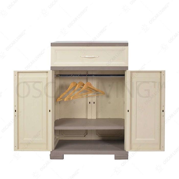 LEMARI PLASTIK - PLASTIC WARDROBE Lemari Pakaian Olymplast OLB A1 OLYMPLAST OSCARLIVING