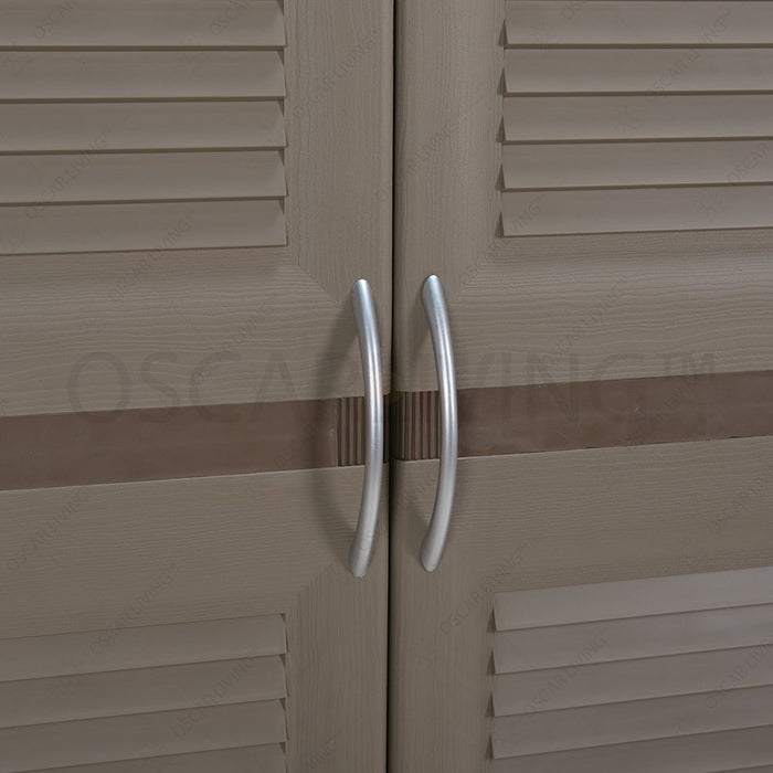 LEMARI PLASTIK - PLASTIC WARDROBE Lemari Pakaian Olymplast OMC ST01 Jalusi OLYMPLAST OSCARLIVING