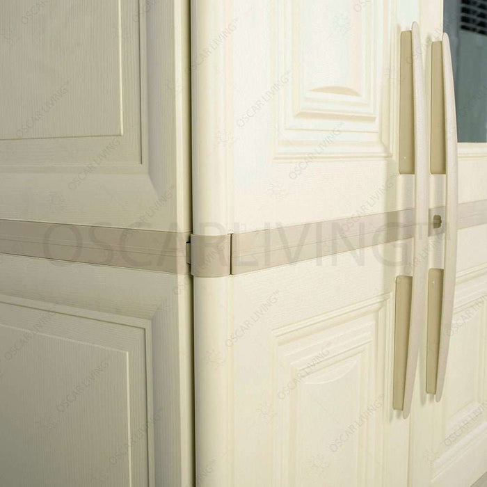 LEMARI PLASTIK - PLASTIC WARDROBE Lemari Pakaian Olymplast OTC 2PLST2 Modern OLYMPLAST OSCARLIVING