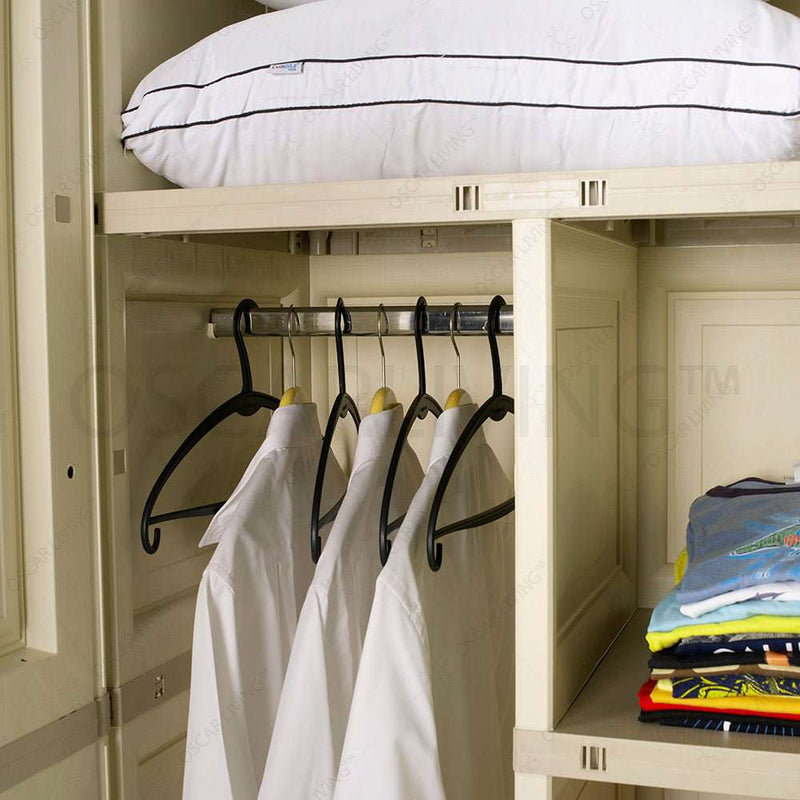 LEMARI PLASTIK - PLASTIC WARDROBE Lemari Pakaian Olymplast OTC 2PLST2 Modern OLYMPLAST OSCARLIVING