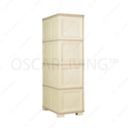 LEMARI PLASTIK - PLASTIC WARDROBE Lemari Pakaian Olymplast OTC 2PLST2 Modern OLYMPLAST OSCARLIVING