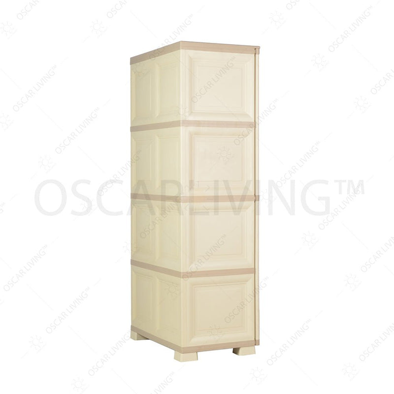 LEMARI PLASTIK - PLASTIC WARDROBE Lemari Pakaian Olymplast OTC 2PLST2 Modern OLYMPLAST OSCARLIVING