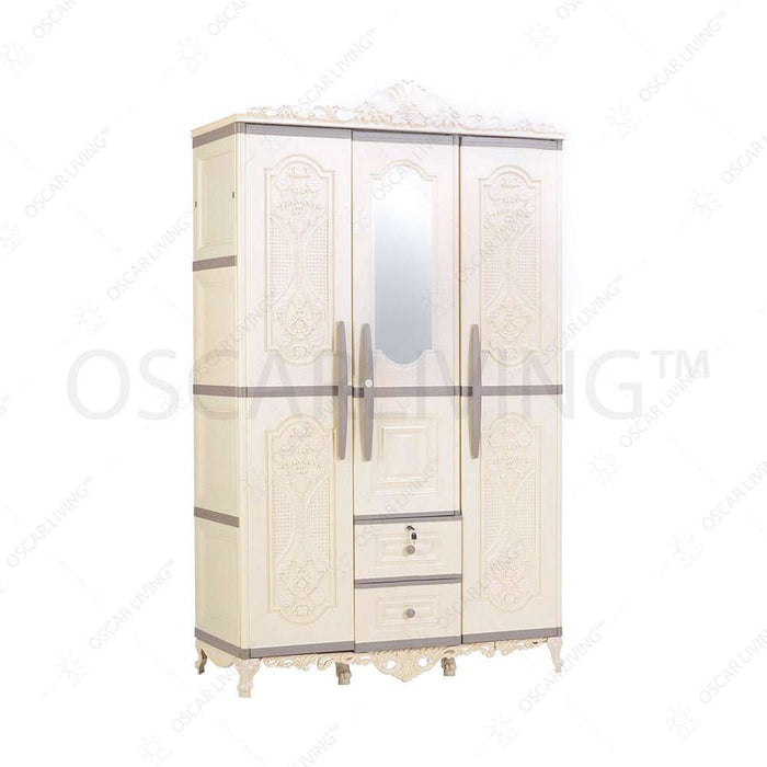 LEMARI PLASTIK - PLASTIC WARDROBE Lemari Pakaian Olymplast OTC 3PLST2 Classic OLYMPLAST OSCARLIVING