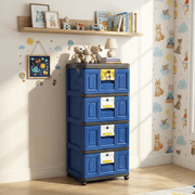 LEMARI PLASTIK - PLASTIC WARDROBE Lemari Plastik Laci Kingstar KSB Series KINGSTAR OSCARLIVING