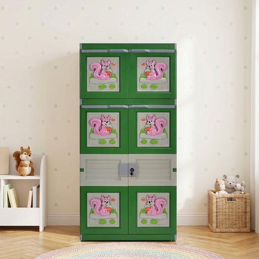LEMARI PLASTIK - PLASTIC WARDROBE Lemari Plastik Miami Gantung Motif 3D Random MIAMI OSCARLIVING