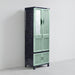 LEMARI PLASTIK - PLASTIC WARDROBE Lemari Plastik Napolly Cabro81 + Kaca | Plastic Wardrobe NAPOLLY OSCARLIVING