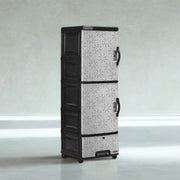 LEMARI PLASTIK - PLASTIC WARDROBE Lemari Plastik Napolly CLC55 | Plastic Drawer NAPOLLY OSCARLIVING