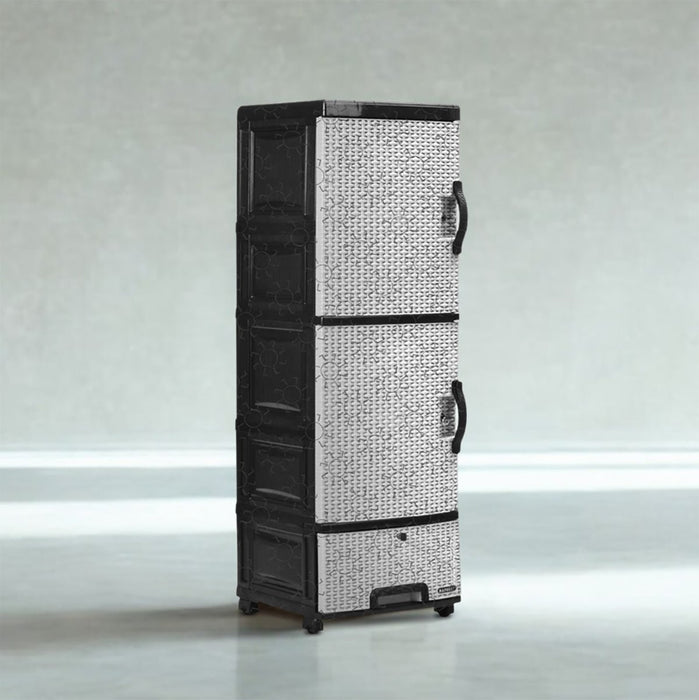 LEMARI PLASTIK - PLASTIC WARDROBE Lemari Plastik Napolly CLC55 | Plastic Drawer NAPOLLY OSCARLIVING