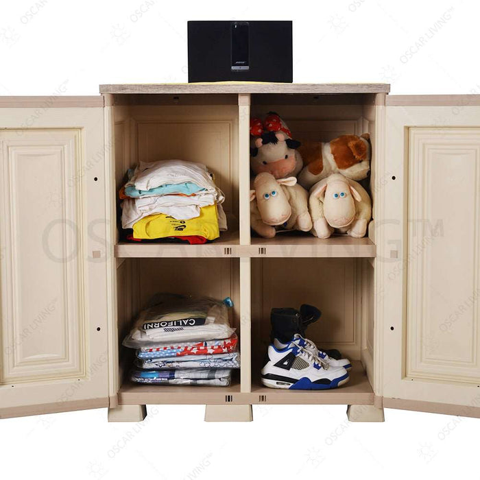LEMARI PLASTIK - PLASTIC WARDROBE Lemari Plastik Serbaguna Olymplast OTC A OLYMPLAST OSCARLIVING