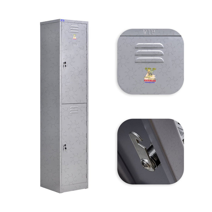 Loker Besi Loker Besi VIP V402 | 2 Pintu VIP OFFICE OSCARLIVING