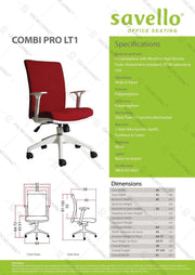 Kursi Manager Kursi Kantor Savello Combi LTZ SAVELLO OSCARLIVING