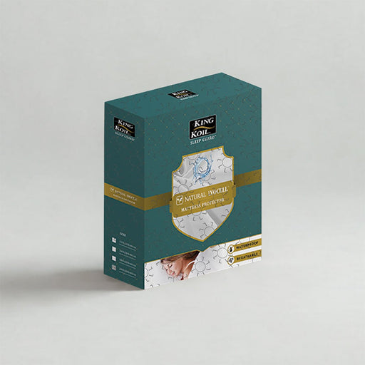 Mattress Protector Cover Pelindung Kasur Kingkoil Sleep Guard Natural Lyocell | Mattress Protector KINGKOIL OSCARLIVING