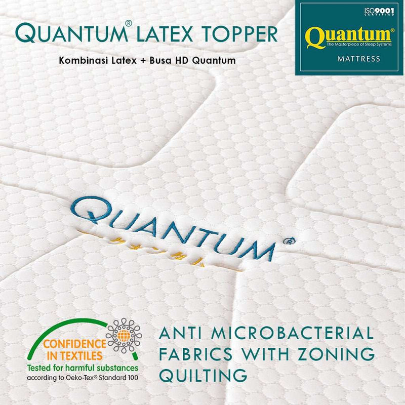 Mattress Topper Lapisan Kasur Quantum Topper Latex QUANTUM OSCARLIVING
