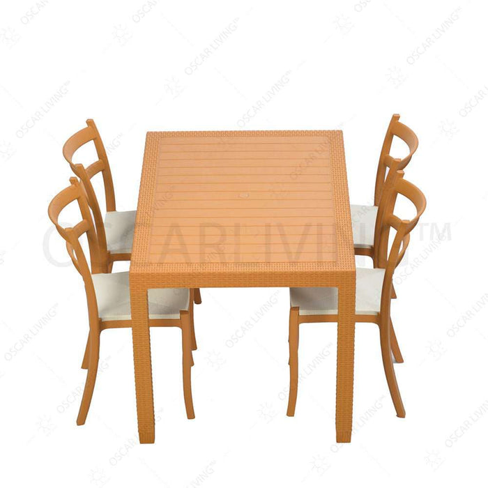 MEJA DAN KURSI Meja Makan Olymplast ODT - R dan Kursi OL608 OLYMPLAST OSCARLIVING