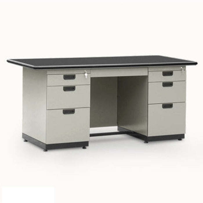 Meja Kantor Besi Meja Kantor Besi Alba DP 402 | Pedestal Desk ALBA METAL OSCARLIVING