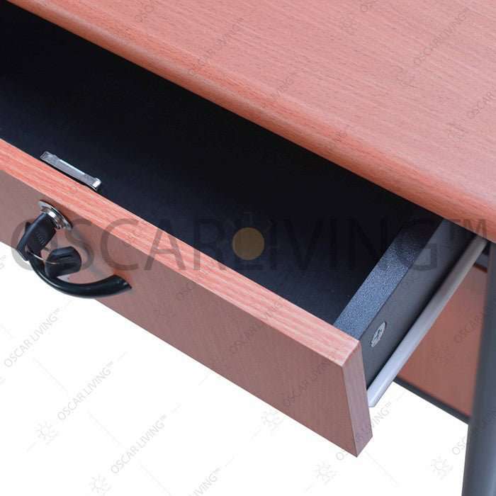 MEJA KANTOR - OFFICE DESK Meja Kantor 1/2 Biro Lunar LMK1260 L3 LUNAR OSCARLIVING