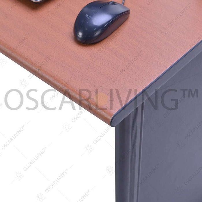 MEJA KANTOR - OFFICE DESK Meja Kantor 1/2 Biro Lunar LMK1260 L3 LUNAR OSCARLIVING