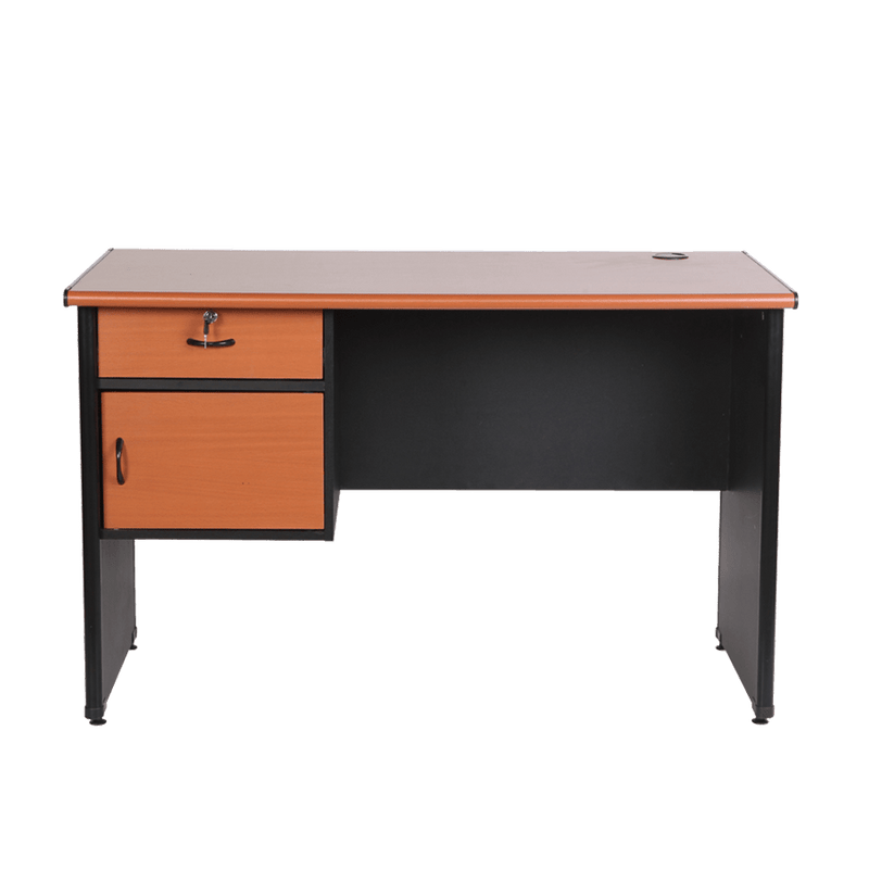 MEJA KANTOR - OFFICE DESK Meja Kantor 1/2 BIRO Lunar LMK1275 L1 + 1 Pintu LUNAR OSCARLIVING