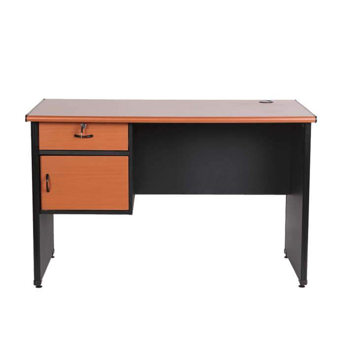 MEJA KANTOR - OFFICE DESK Meja Kantor 1/2 BIRO Lunar LMK1275 L1 + 1 Pintu LUNAR OSCARLIVING