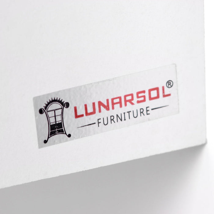 MEJA KANTOR - OFFICE DESK Meja Kantor 1/2 Biro Lunar MKS126 LUNAR OSCARLIVING