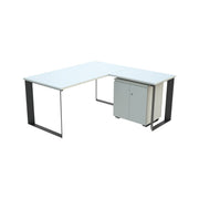 MEJA KANTOR - OFFICE DESK Meja Kantor Firm Exo Manager L Desk FIRM OSCARLIVING