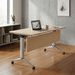 MEJA KANTOR - OFFICE DESK Meja Kantor Firm LSA Rectangular Folding Desk With MPanel FIRM OSCARLIVING