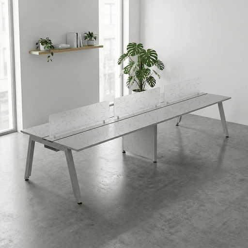 MEJA KANTOR - OFFICE DESK Meja Kantor Firm Sattu Desk 6 FIRM OSCARLIVING