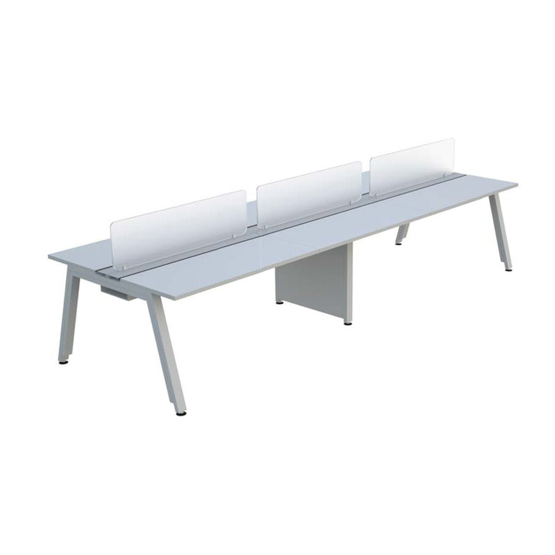 MEJA KANTOR - OFFICE DESK Meja Kantor Firm Sattu Desk 6 FIRM OSCARLIVING