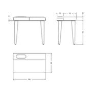 MEJA KANTOR - OFFICE DESK Meja Kantor Firm Site B Desk FIRM OSCARLIVING