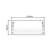 MEJA KANTOR - OFFICE DESK Meja Kantor Firm Tabla Folding Desk Complete Set FIRM OSCARLIVING