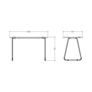 MEJA KANTOR - OFFICE DESK Meja Kantor Firm Xtra Desk FIRM OSCARLIVING