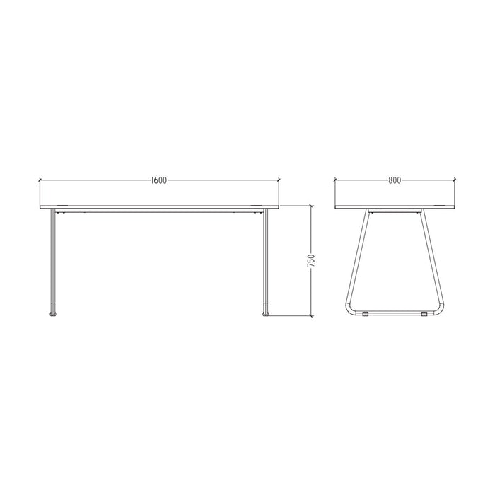 MEJA KANTOR - OFFICE DESK Meja Kantor Firm Xtra Desk FIRM OSCARLIVING
