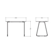MEJA KANTOR - OFFICE DESK Meja Kantor Firm Xtra Desk FIRM OSCARLIVING