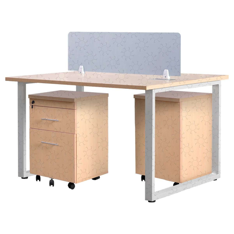 Meja Kantor INCO Fluix WS 2P F | DW Fluix WS 1 PF di Oscar Living dengan harga termurah