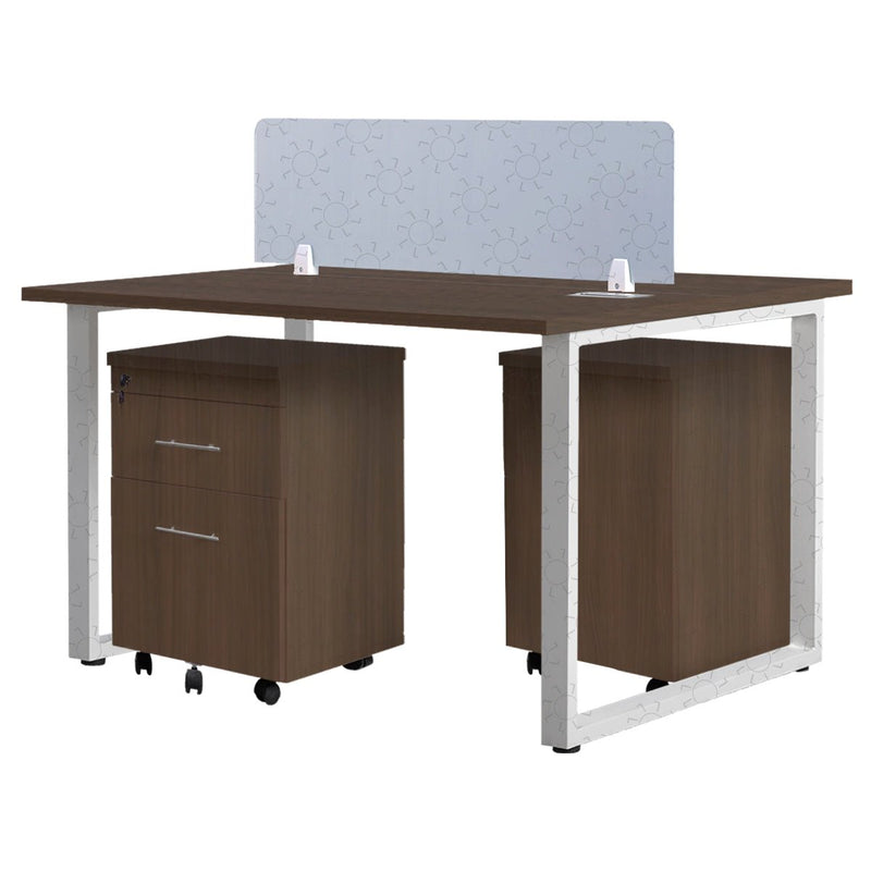 Meja Kantor INCO Fluix WS 2P F | DW Fluix WS 1 PF di Oscar Living dengan harga termurah