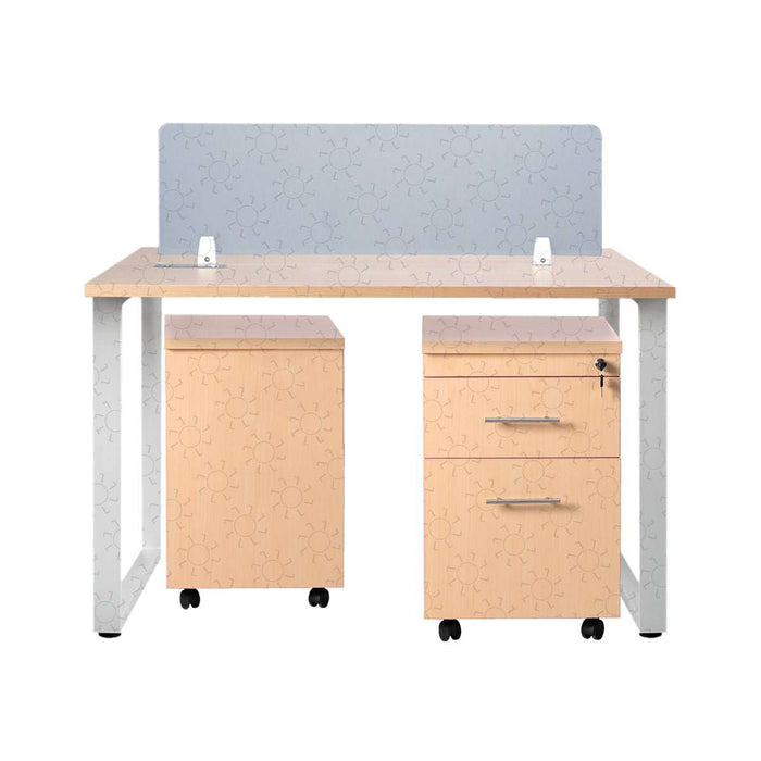 Meja Kantor INCO Fluix WS 2P F | DW Fluix WS 1 PF di Oscar Living dengan harga termurah