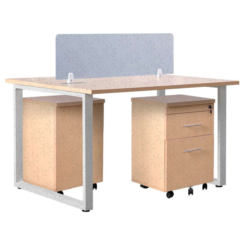 Meja Kantor INCO Fluix WS 2P F | DW Fluix WS 1 PF di Oscar Living dengan harga termurah